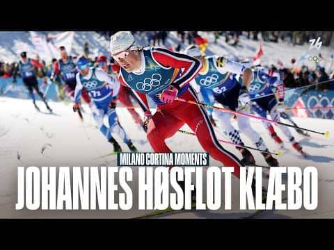 The Most Decorated Winter Olympian 🇳🇴 Johannes Høsflot Klæbo | Milano Cortina Highlights