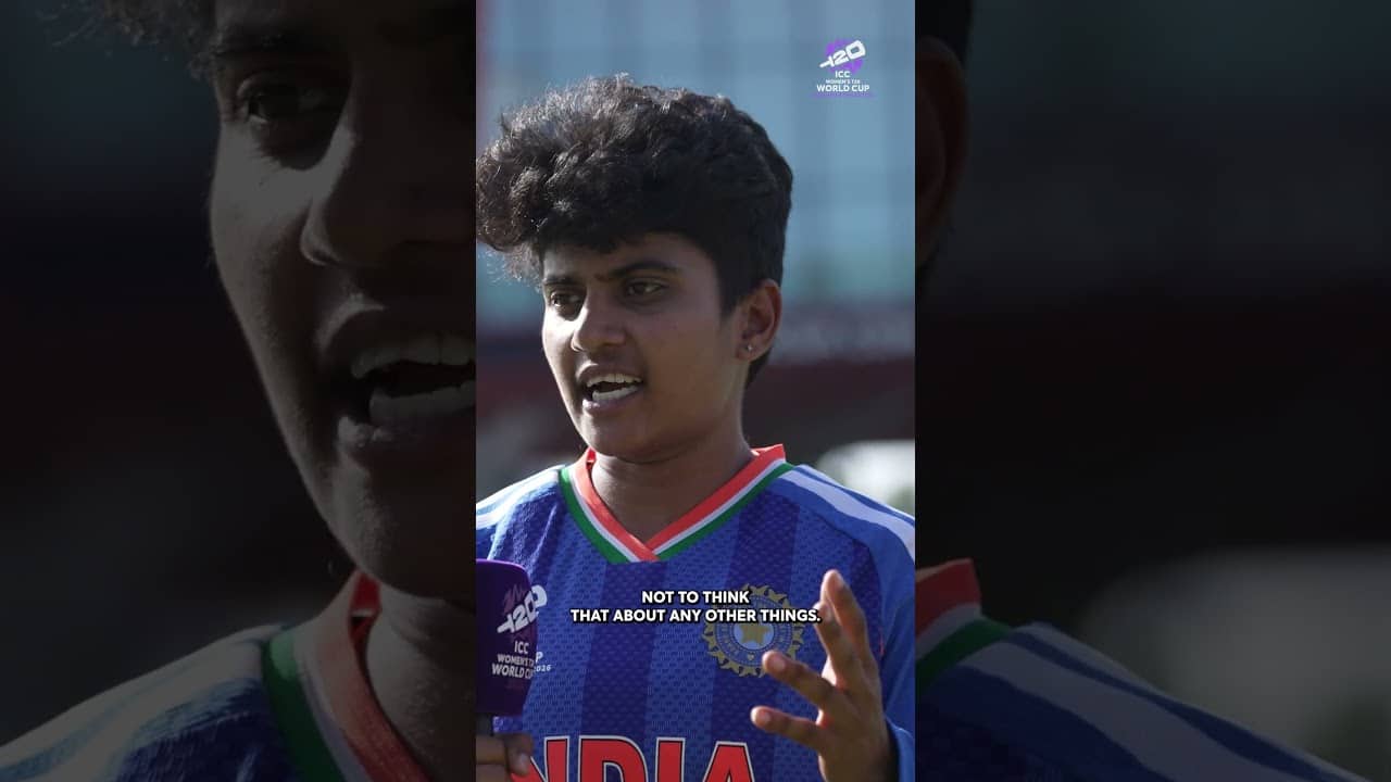 There's no stopping Sree Charani at the #T20WorldCup 😲