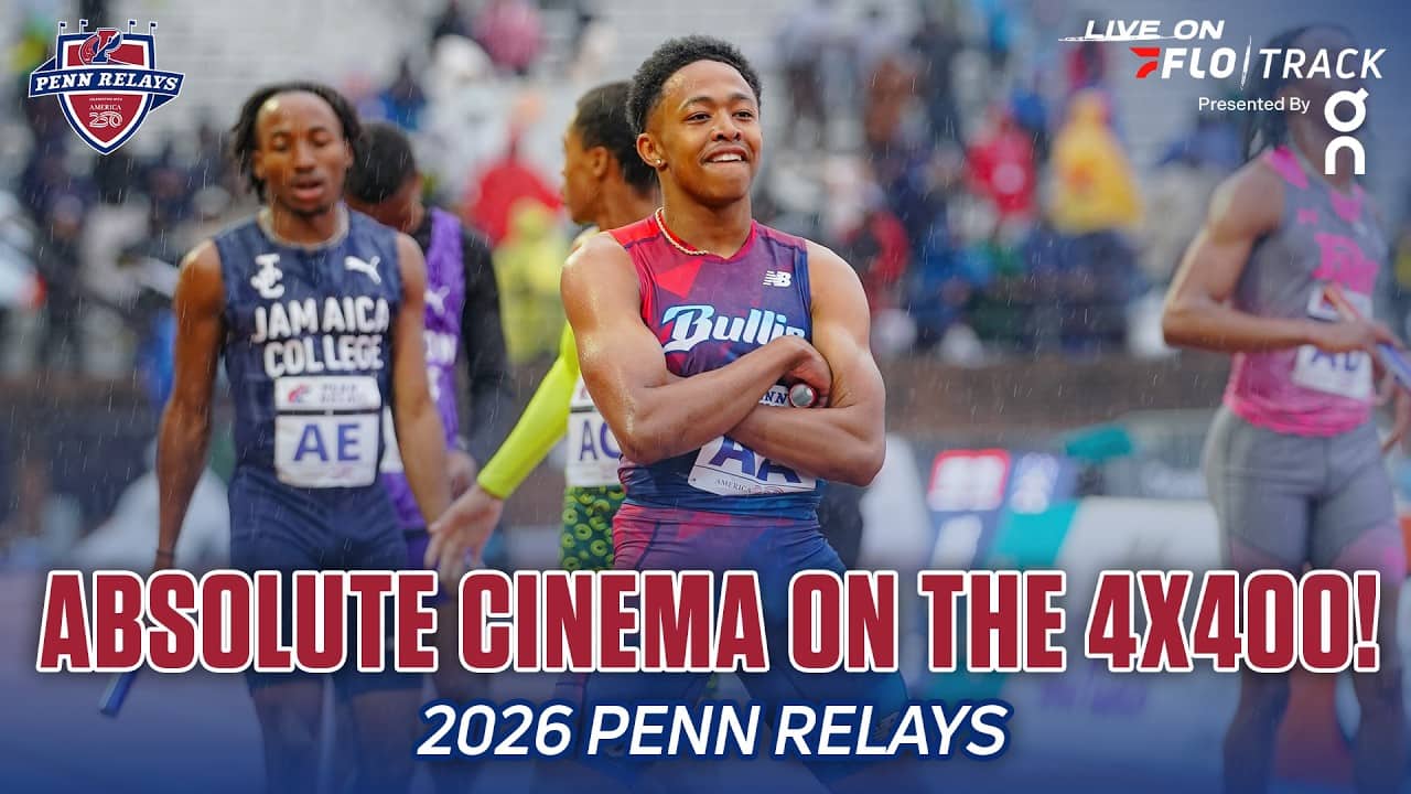 QUINCY WILSON ANCHORS BULLIS 4X400M TO PENN RELAYS VICTORY!!!