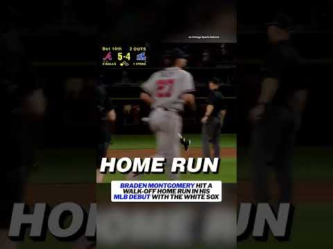 Couldn't ask for a better ending to your MLB debut!
