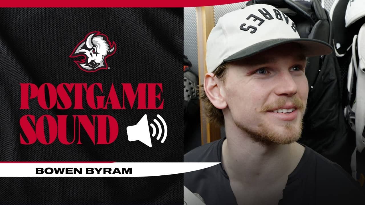 "Really Proud Of How We Played" | Bo Byram After Win Over Tampa Bay | Buffalo Sabres