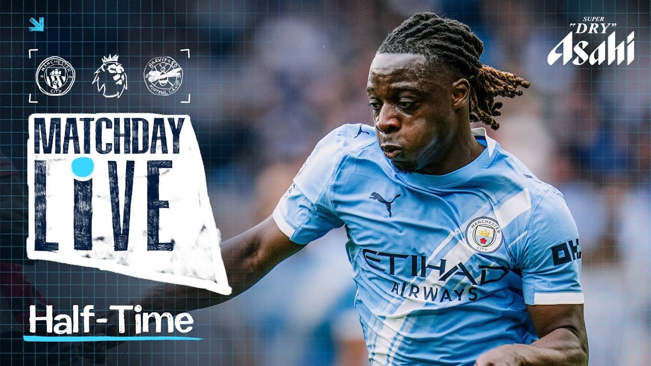City being held at the break by Brentford! | Man City 0-0 Brentford | Premier League