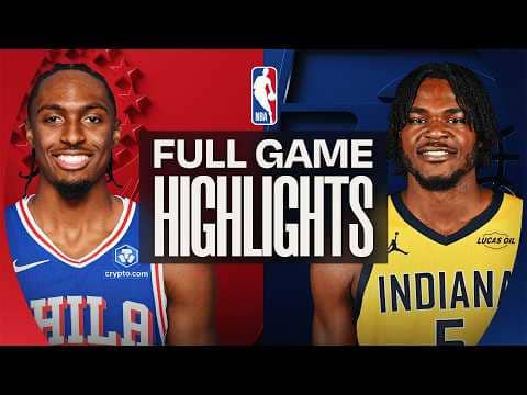 76ERS at PACERS | FULL GAME HIGHLIGHTS | April 10, 2026