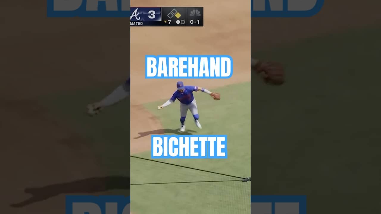 Bo Bichette makes a CLEAN barehanded play 😤 #mlb #mets #baseball #sports #highlights