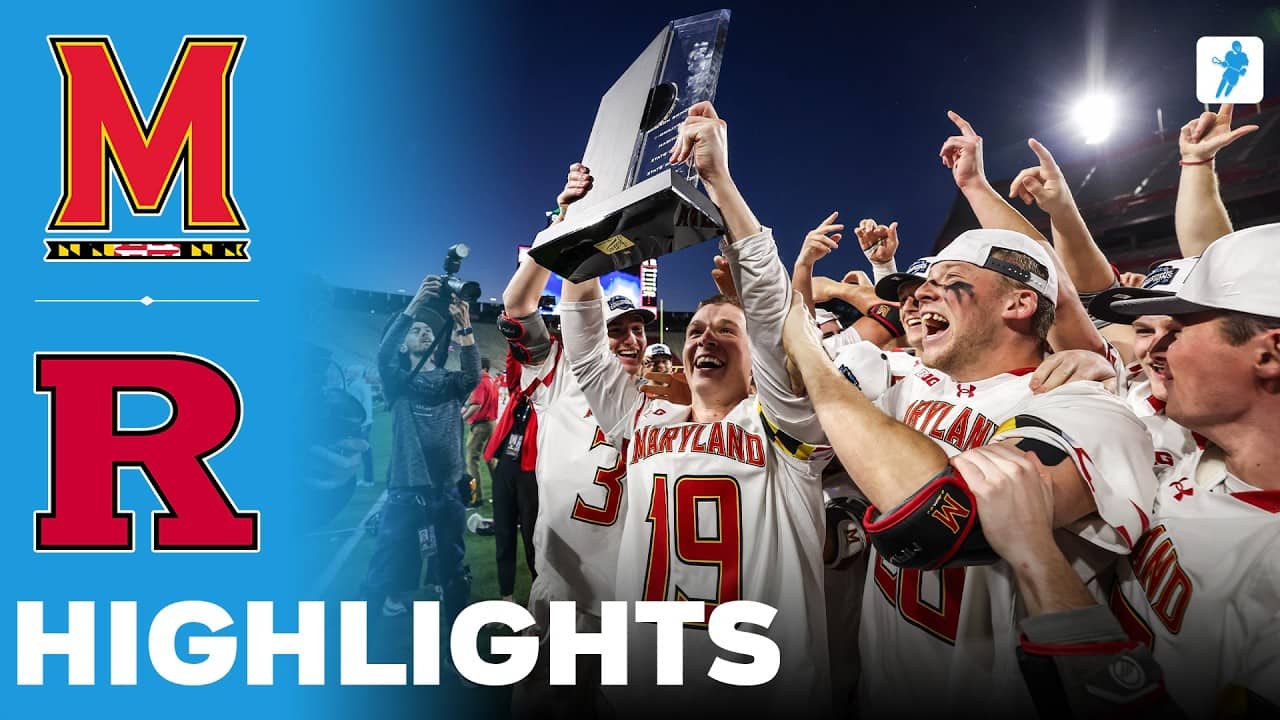 Maryland vs Rutgers | NCAA College Lacrosse | Highlights - April 11, 2026