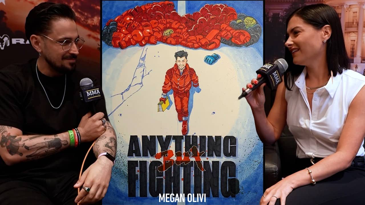 Megan Olivi Answers Random Questions | Anything But Fighting | MMA Fighting