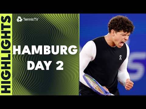 Shelton and Giron Play THRILLER; de Minaur, Mensik in Action | Hamburg 2026 Day 2 Highlights