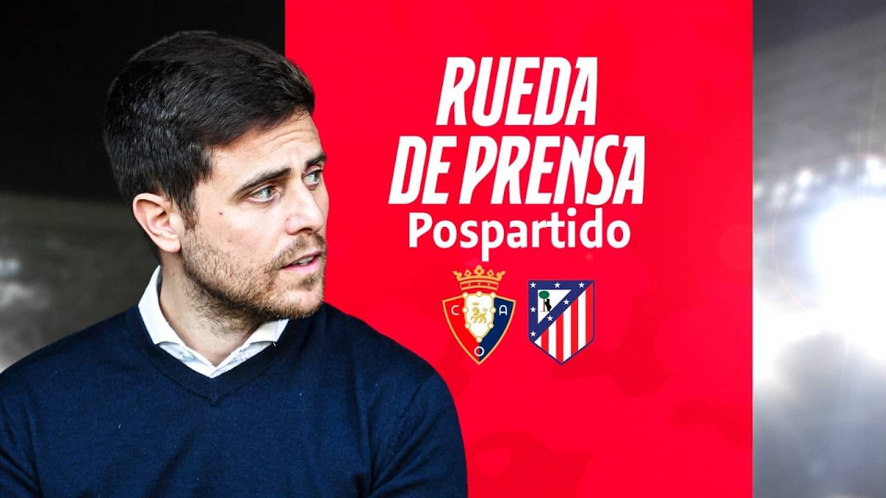Rueda de prensa de Alessio Lisci prepartido Osasuna vs Espanyol | 16.05.2026