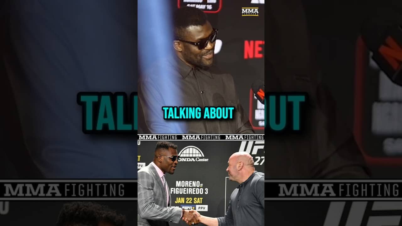 Francis Ngannou explains why the term 'free fighter' resonated with him - MMA Fighting