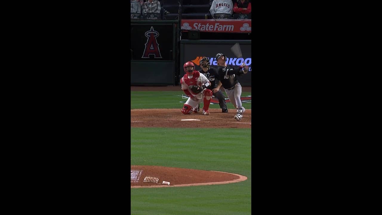 that ball is gone! #chasemeidroth #homerun #MLB