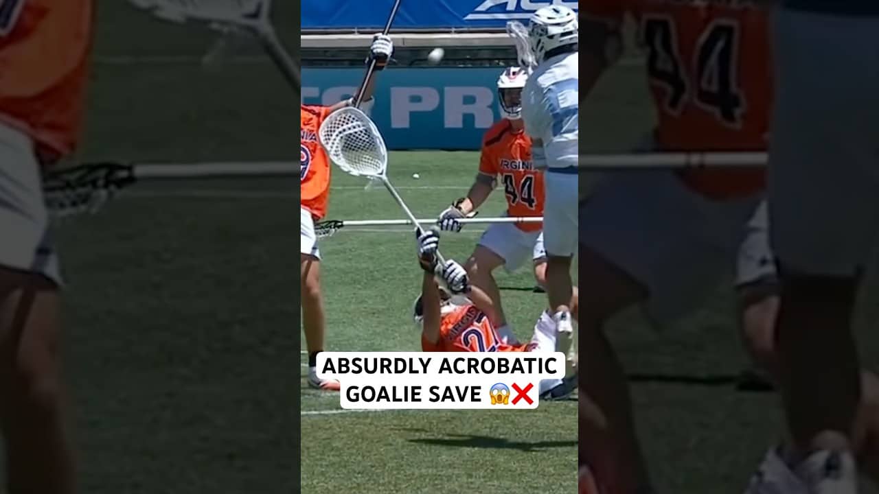 JAKE MAREK ARE YOU SERIOUS?! 🤯❌ (via ACC Network, UVA men’s lacrosse)