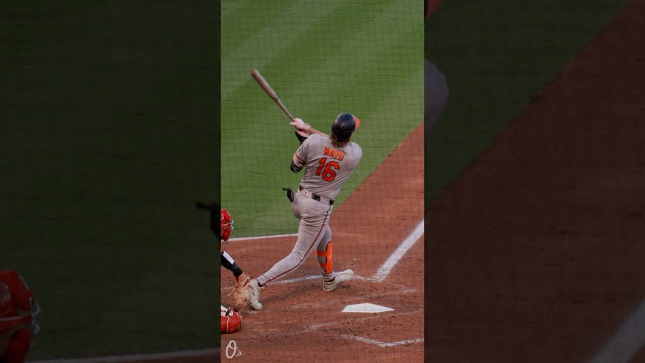 A Coby Mayo club! #birdland #baseball #mlb #orioles