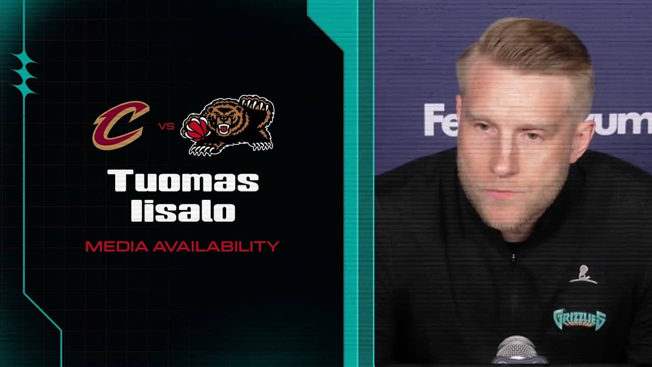 Tuomas Iisalo Press Conference | Grizzlies vs. Cavaliers