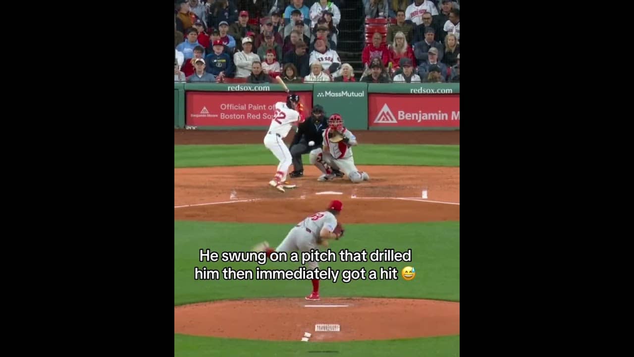 Wilyer Abreu got right back to business 😤
