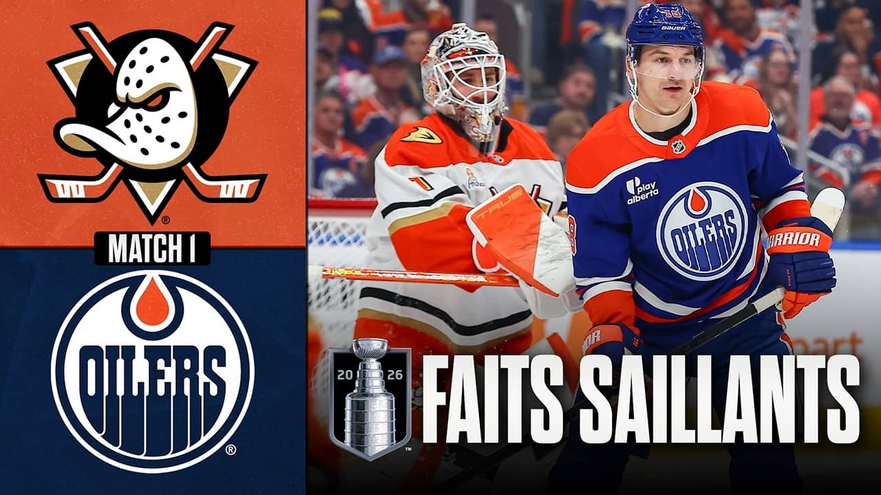 Ducks vs Oilers, match no 1 | 20/04/26 | Faits saillants