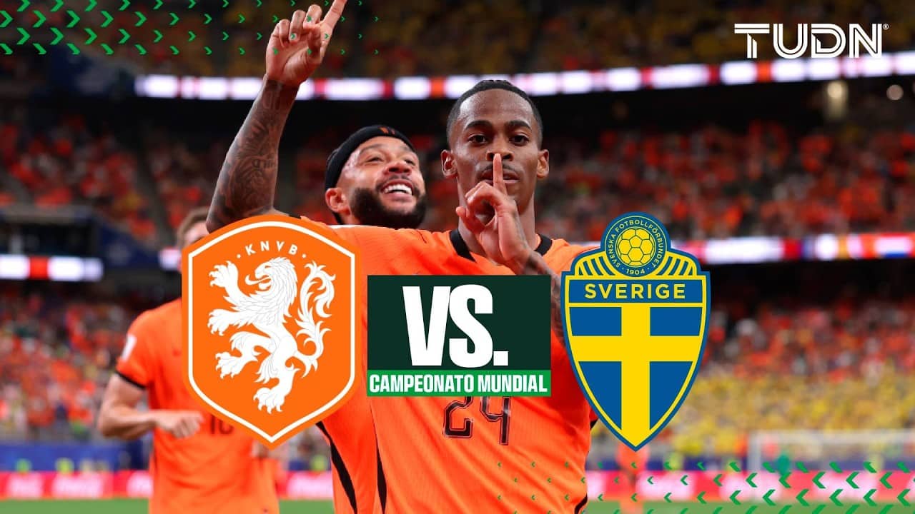 ¡Manita de Países Bajos a Suecia rumbo a Dieciseisavos de Final del Campeonato Mundial! | TUDN