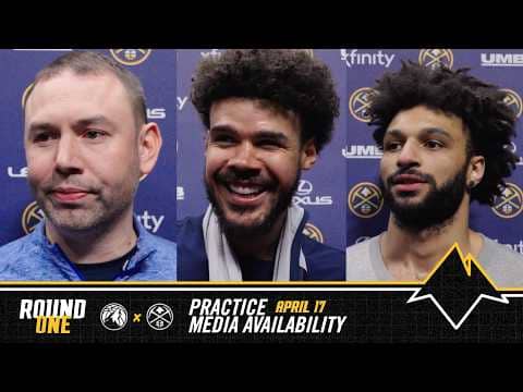 Denver Nuggets Practice Media The Day Before Round One Vs. MIN | 4/17/26 🎙