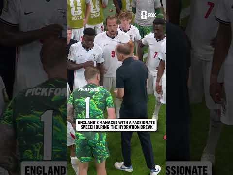 England equalized minutes after this speech from Thomas Tuchel