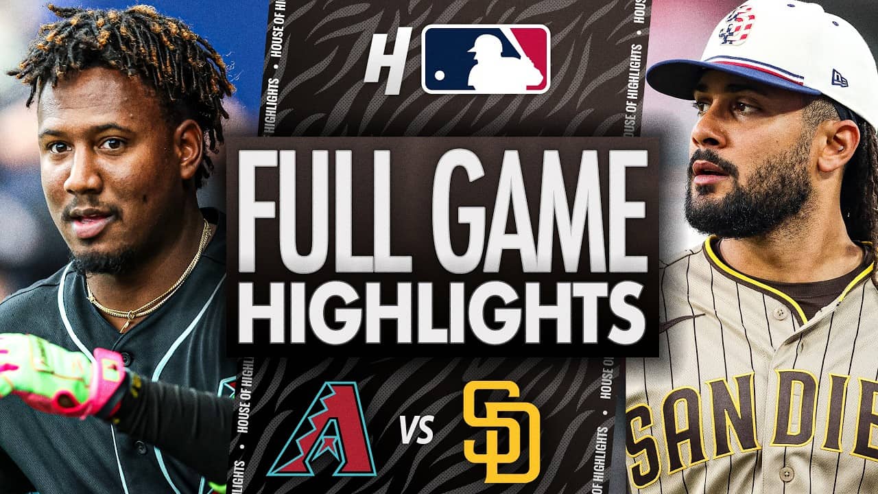 Arizona Diamondbacks vs San Diego Padres - FULL GAME HIGHLIGHTS 🔥 July 6, 2026 MLB Season