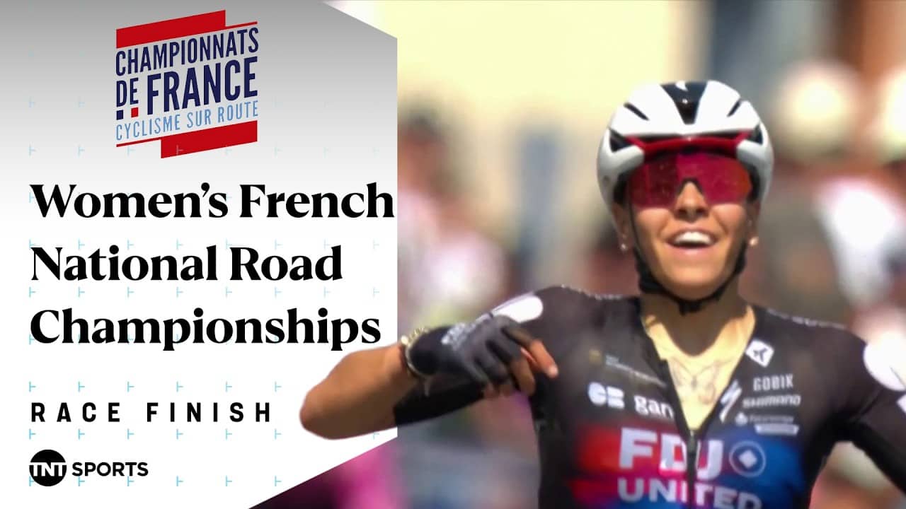 DOMINANT WIN! 🔥 | 2026 Women's French National Road Championships Final KM's | TNT Sports Cycling
