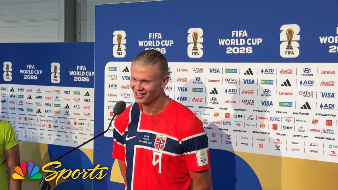 Erling Haaland describes the special run Norway is on at the 2026 World Cup | NBC Sports