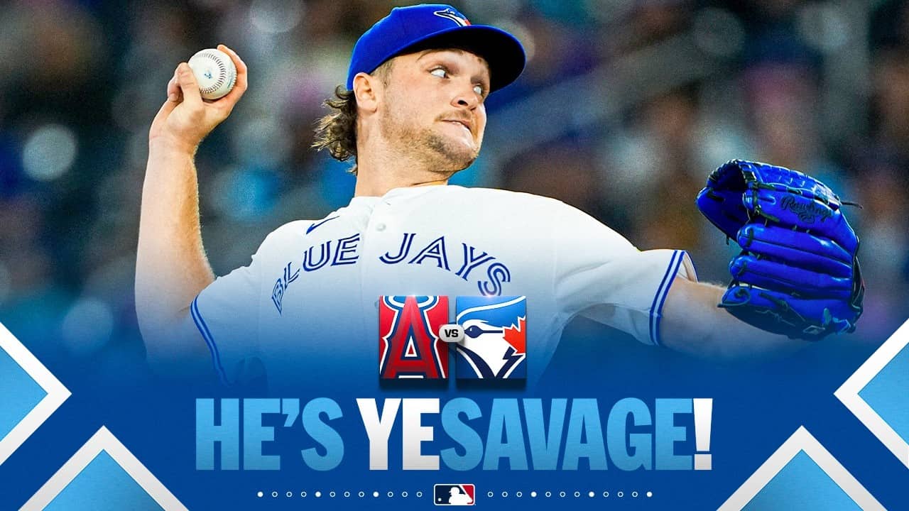 Trey Yesavage struck out 6 batters including ALL THREE he faced in the first inning | MLB Highlights