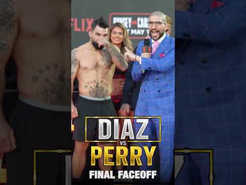 Nate Diaz vs. Mike Perry FINAL FACEOFF | Rousey vs. Carano | MMA Fighting