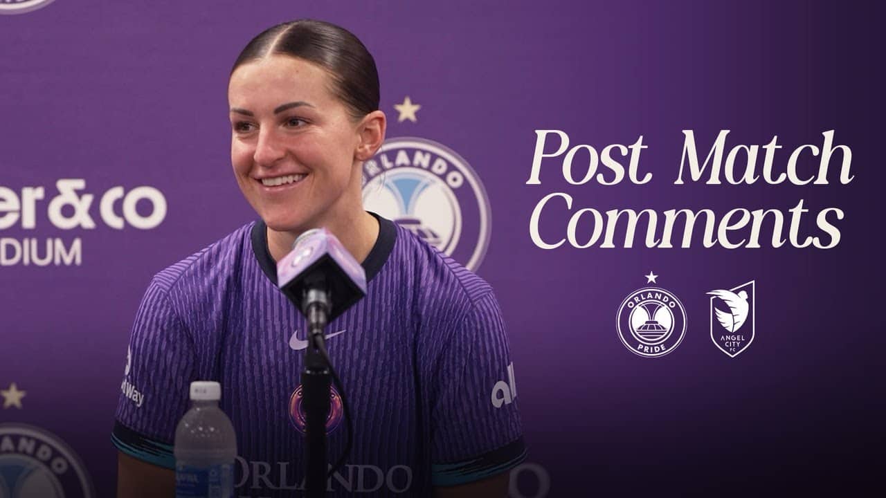 Haley McCutcheon | 2026 Post-Game Comments | Orlando Pride vs Angel City FC