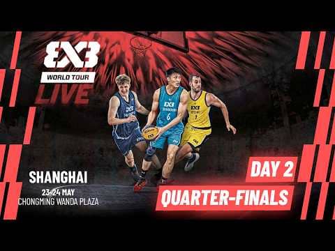 LIVE 🔴 FIBA #3x3WorldTour Shanghai 2026 | Finals | #3x3Basketball