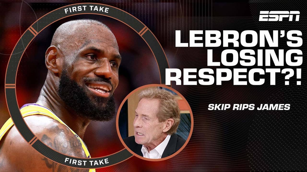 Skip Bayless reveals THE TRUTH about LeBron James 👀 ‘He’s lost the respect of refs!’ 🗣️ | First Take