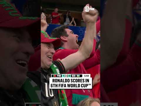 CRISTIANO RONALDO SCORES HIS FIRST GOAL OF THE 2026 FIFA WORLD CUP! 🇵🇹