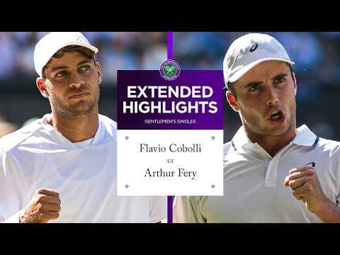 A Centre Court MASTERCLASS! 👏 | Flavio Cobolli vs Arthur Fery | Extended Highlights | Wimbledon 2026