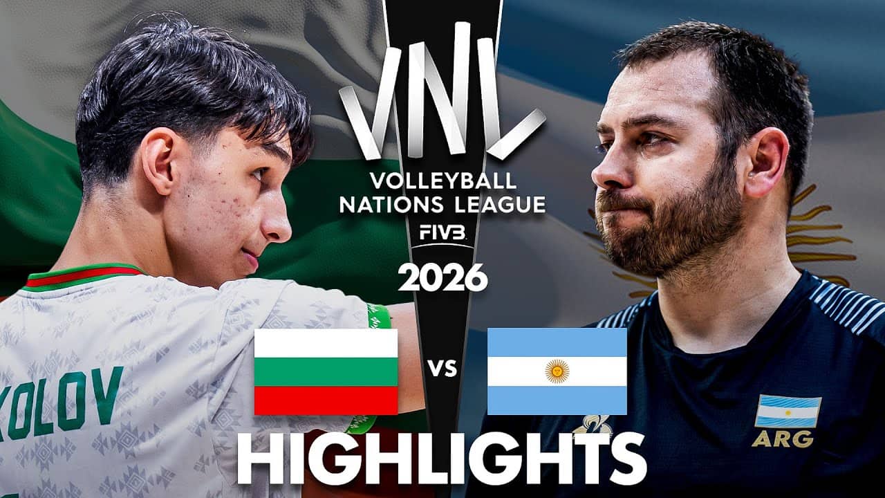 Bulgaria 🇧🇬 vs Argentina 🇦🇷 | Highlights | Men's VNL 2026