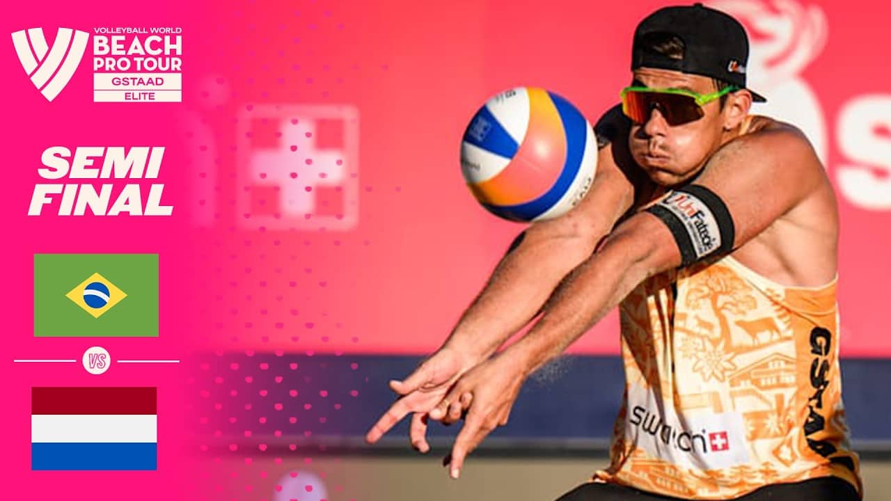 Evandro/Arthur Lanci vs. Boermans/Brouwer - Semi Final Highlights | Gstaad 2026 #BeachProTour