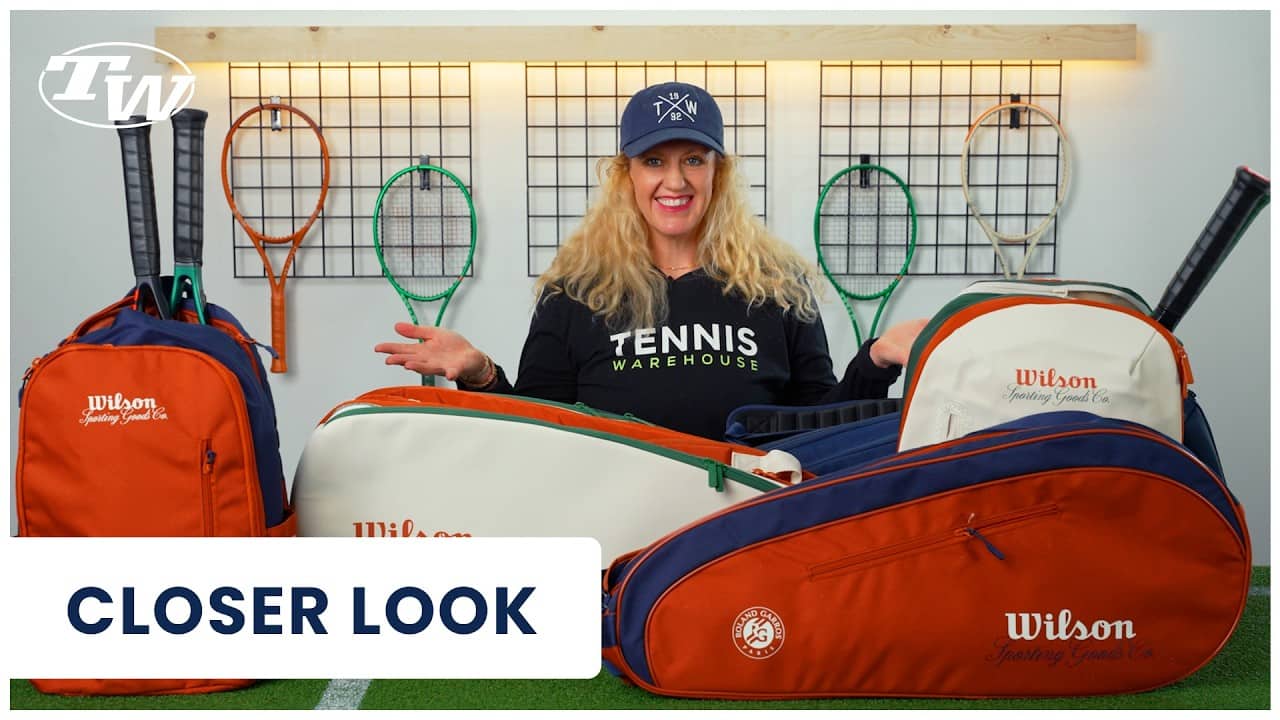 Take a Closer Look at the Wilson Roland Garros 2026 Tennis Bags  - Clay Season is Here!