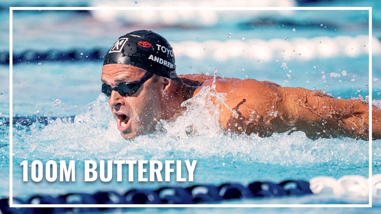 Sean Niewold and Michael Andrew Fight For First in 100M Fly | 2026 TYR Pro Swim Series Sacramento