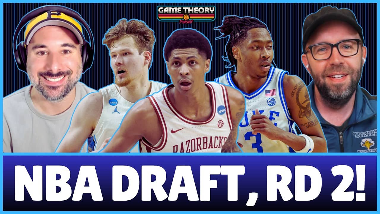 2026 NBA Draft | Second Round SICKOS Stream w/ Sam Vecenie and Kyle Mann! | Game Theory Podcast