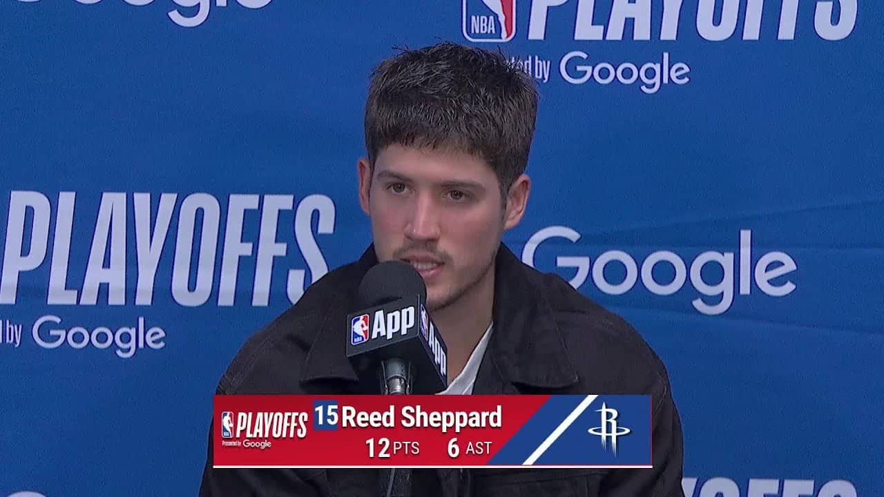 Press Conference by Reed Sheppard l Game 5