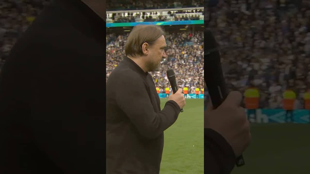 Daniel Farke speech to Elland Road
