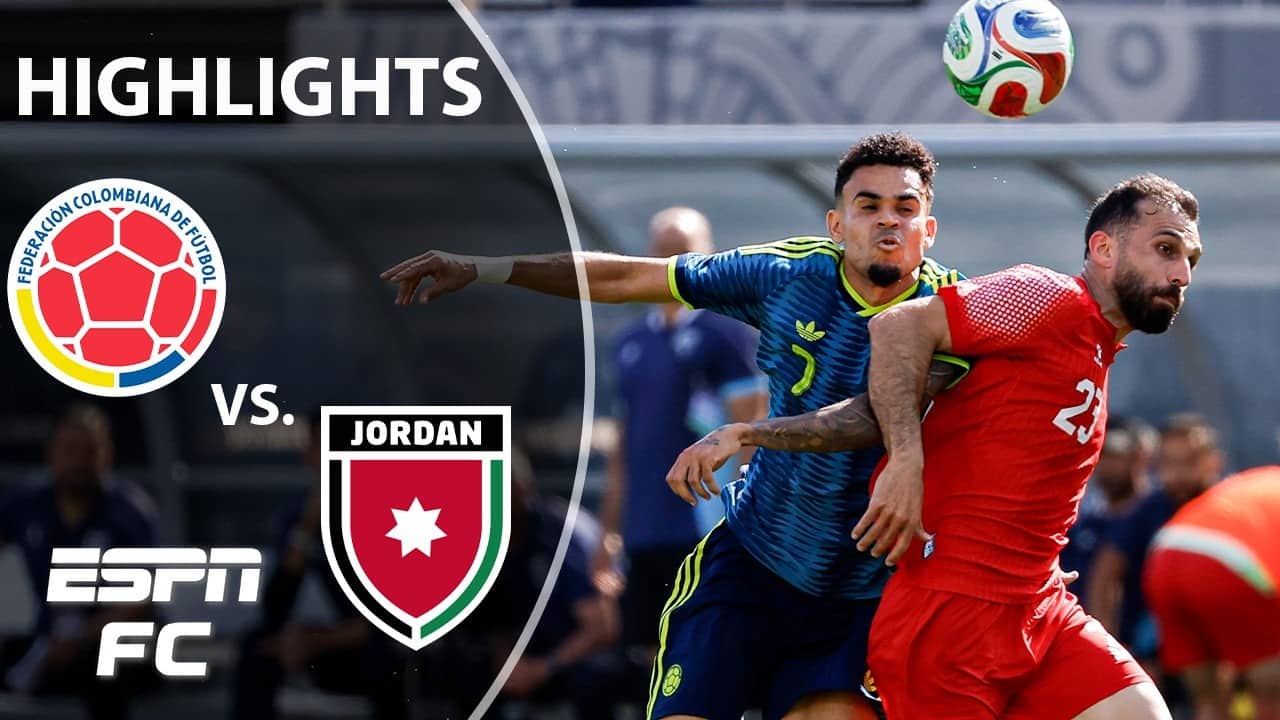 Colombia vs. Jordan | Full Game Highlights | ESPN FC