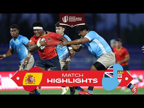 INCREDIBLE late drama! | Spain v Fiji | Junior World Championships 2026 | Match Highlights