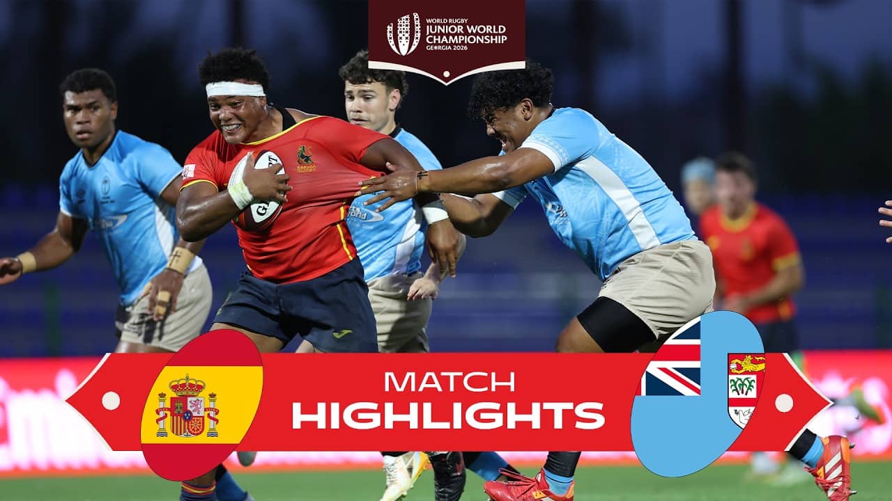 INCREDIBLE late drama! | Spain v Fiji | Junior World Championships 2026 | Match Highlights