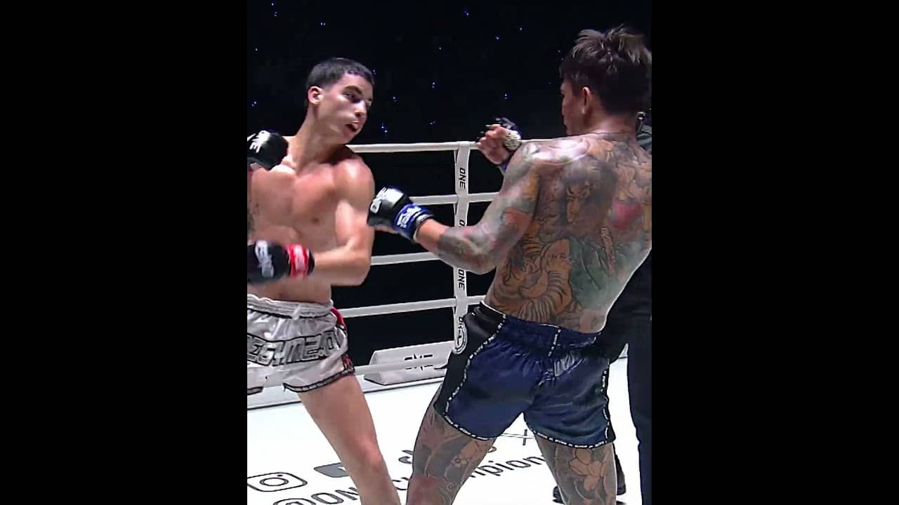 When Lenny Blasi and Nonthakit brought the heat in this sensational striking BATTLE!🔥