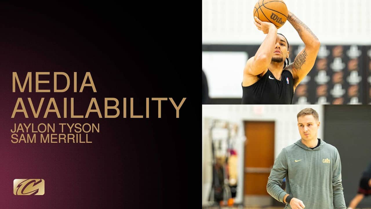 Cavs Shootaround | Jaylon Tyson & Sam Merrill Media Availability | 04.20.2026