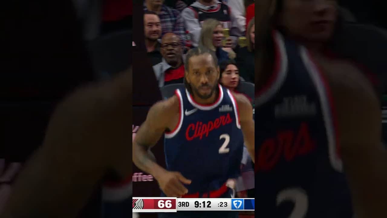Kawhi creating space 🦾
