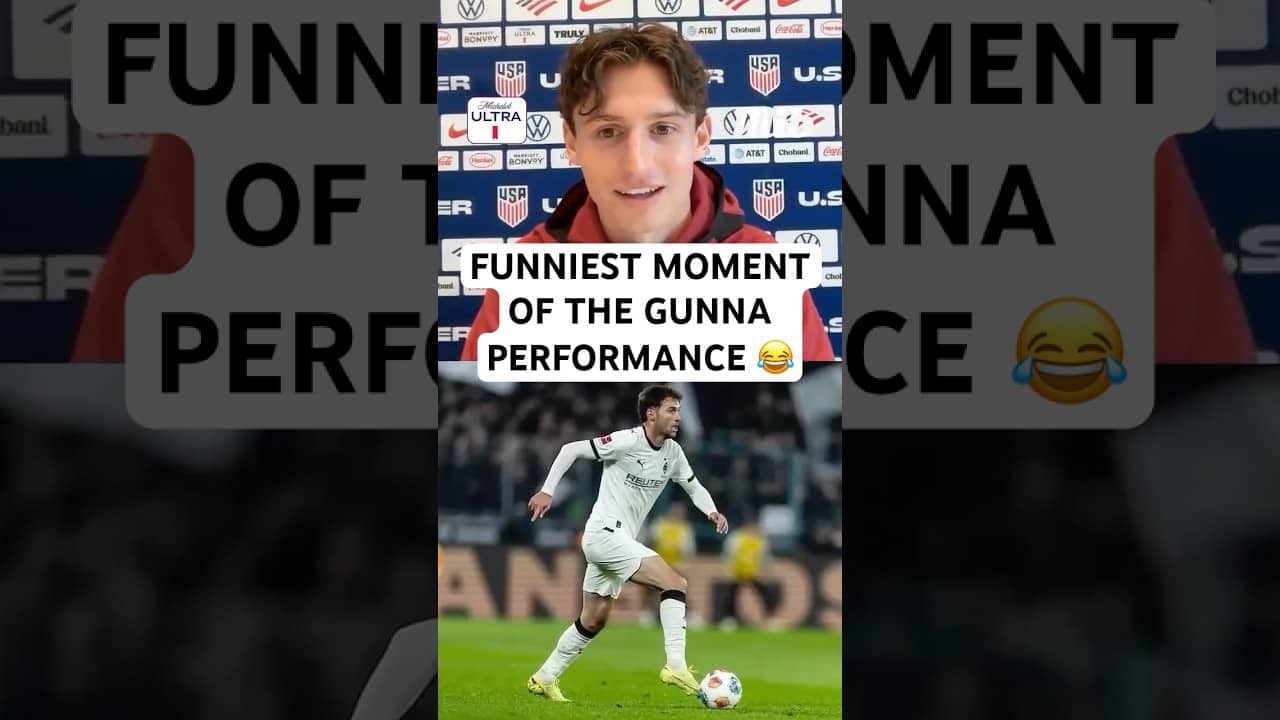 BRENDEN AARONSON ON *THAT* GUNNA PERFORMANCE