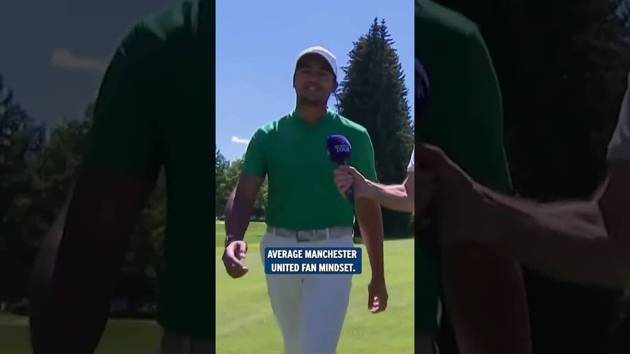 Pro Golfer 🤝 Man U Fan