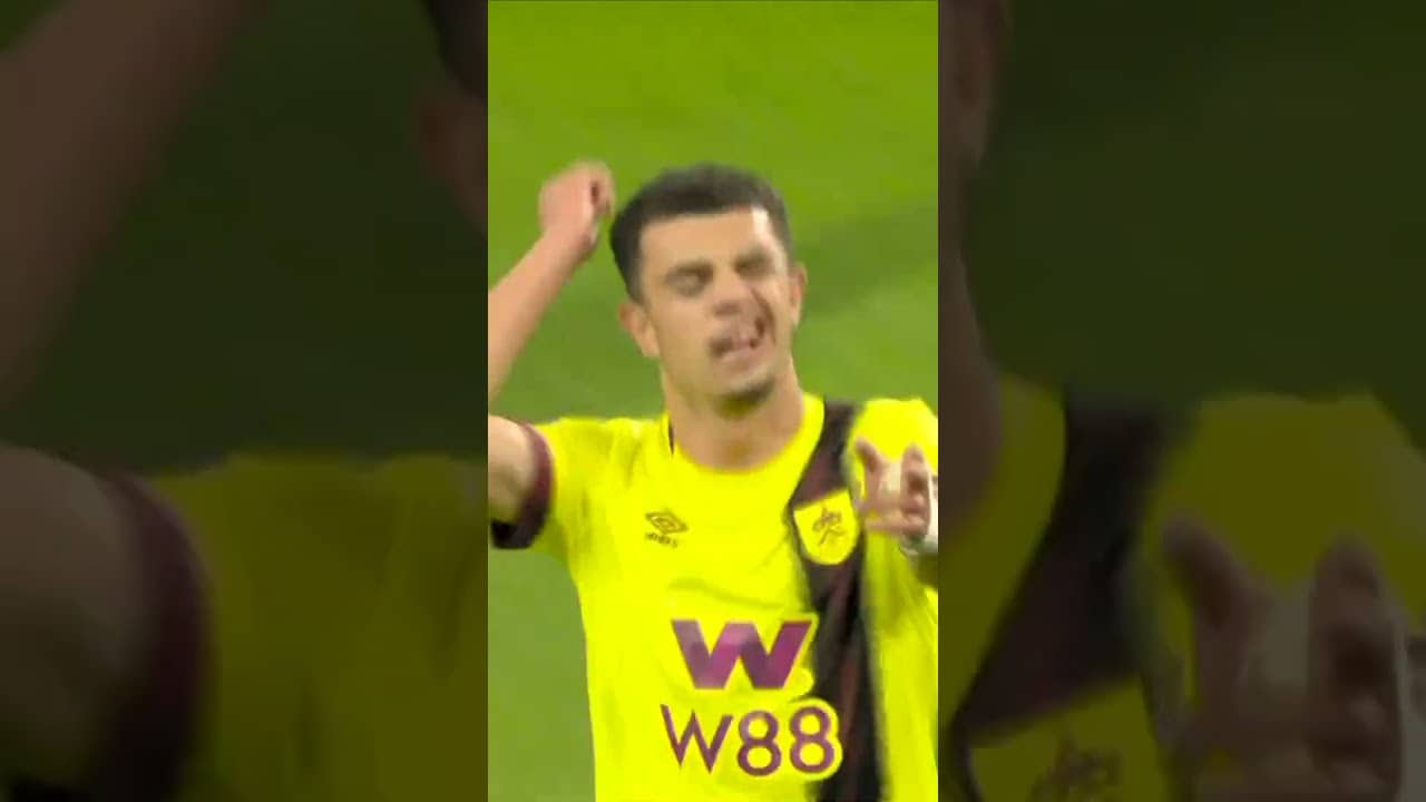 Looking back at Zeki's goal against Sunday's opponents ⏪ #premierleague #football #burnleyfc