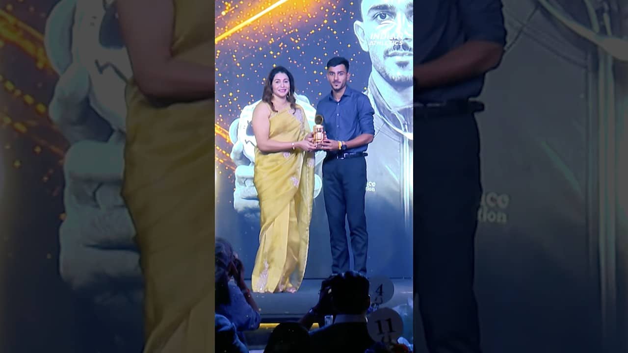 Shahnavaz is your Best Emerging Athlete (Male)! 😍 | #AFIAwards #AFI #Shorts