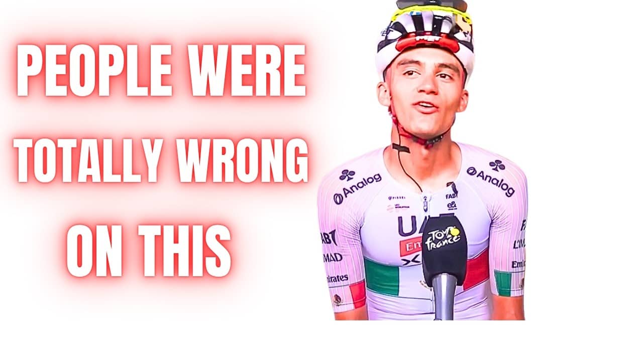 Isaac Del Toro REACTS After Team UAE Huge Mistake At Tour De France
